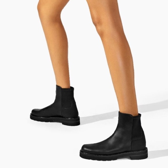 NEW Stuart Weitzman 5050 Lift Bootie in Black Size 7 - Picture 5 of 11
